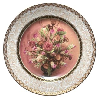 Блюдо настенное "Цветы" 32 см